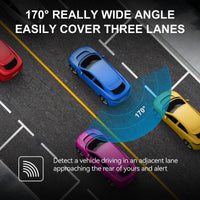 1080P Dual Dash Cam with 10'' Touchscreen & Front/Rear Camera
